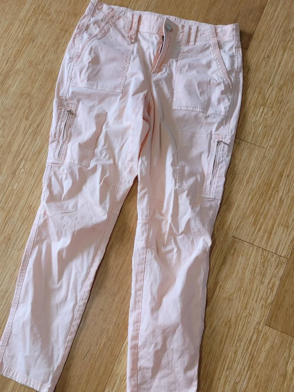 WHBM Summer Pants A Soft Light Peachy/Pink